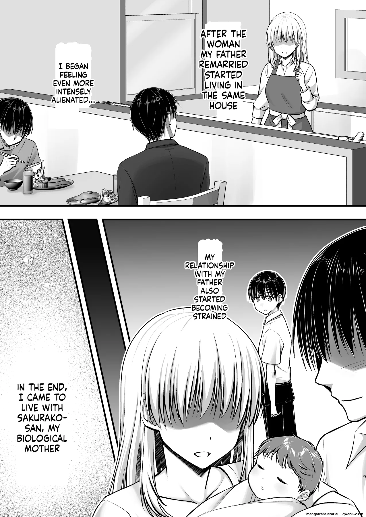 Kon'na Sukebena Karada de Hahaoya wa Muridaro! Muboubi sugiru Haha de Nuki makuru Hibi Remake page 9 full