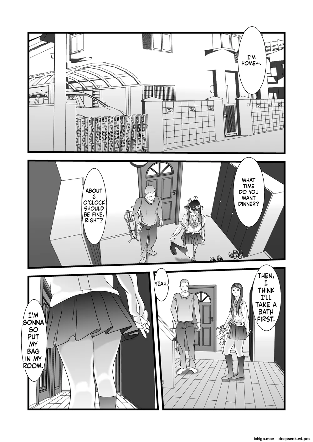 JK no Imouto no Furo Nozoki mashita - Hentai Aniki × Imouto page 5 full