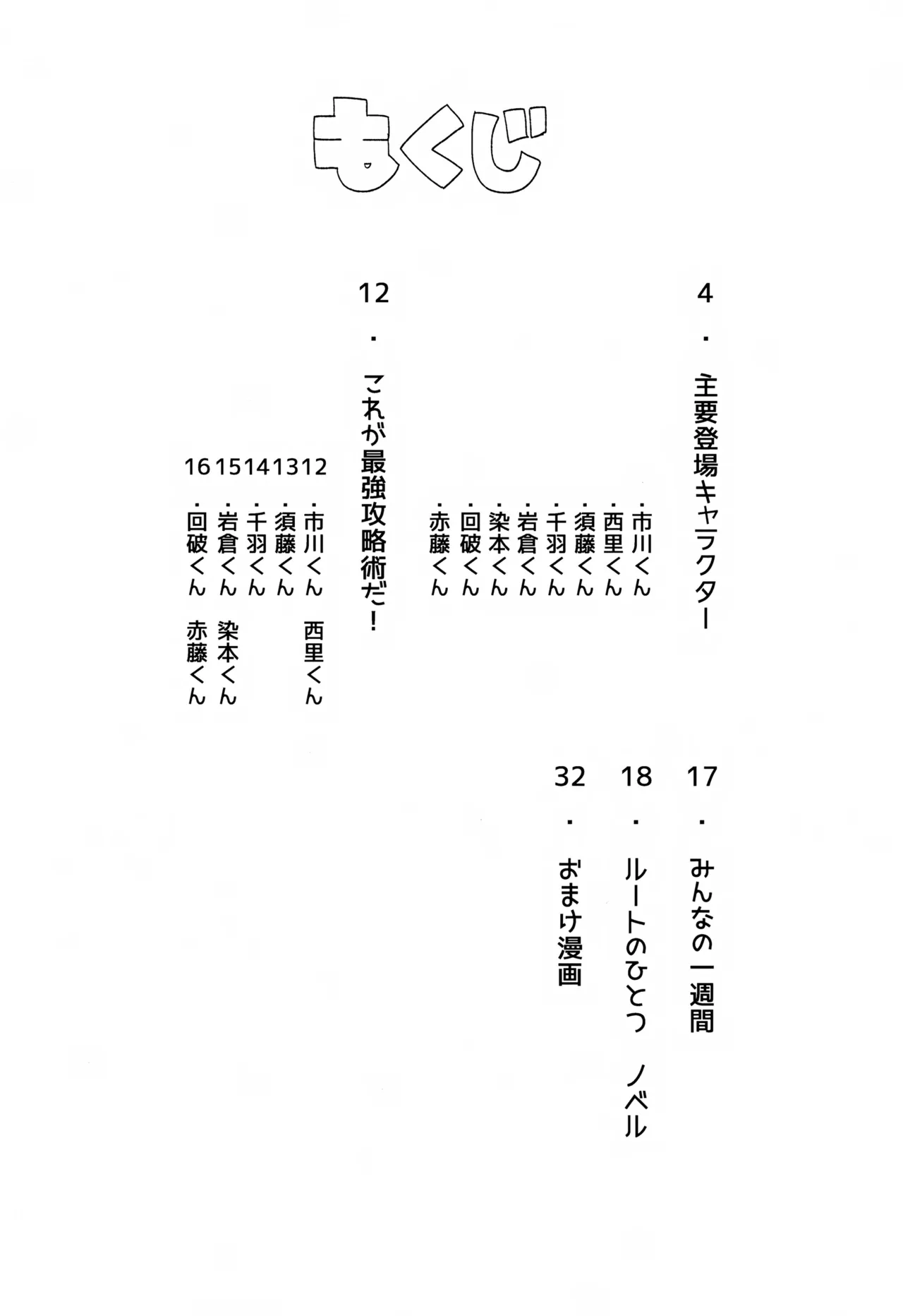 Tomodachi for a Week Kouryaku no Hon page 3 full