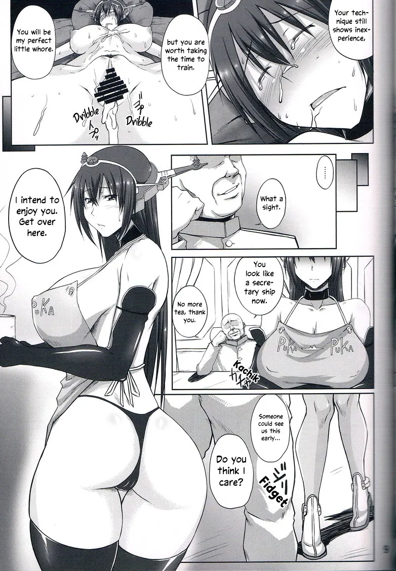 Senkan Nagato Inranka Kaishuu | Battleship Nagato's Naughty Refitting page 8 full