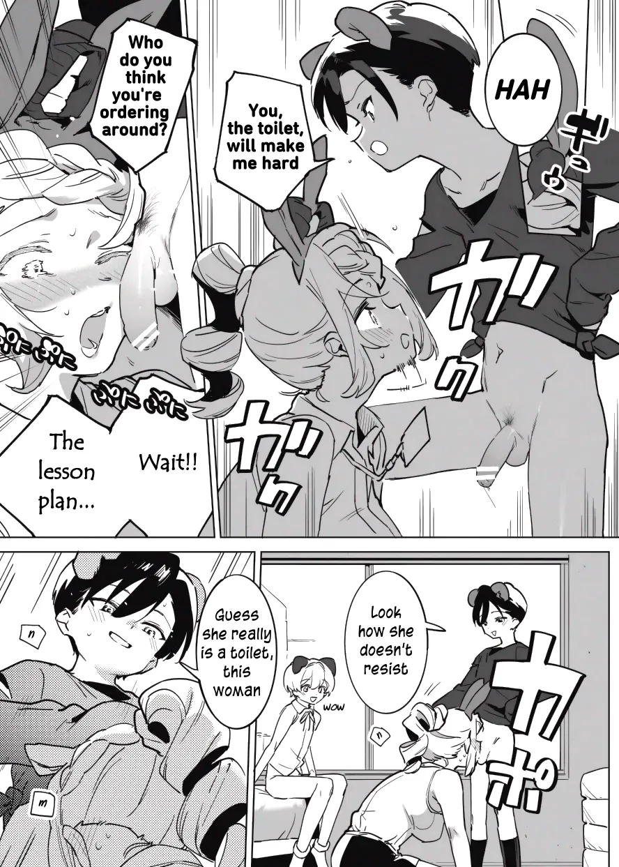 Toire Sensei no Nikubenki Jugyou  | Professor Toilet's Meat Toilet Class page 10 full