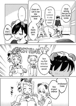 [nemuke? (Nise)] Toire Sensei no Nikubenki Jugyou  | Professor Toilet's Meat Toilet Class [English] — page 22