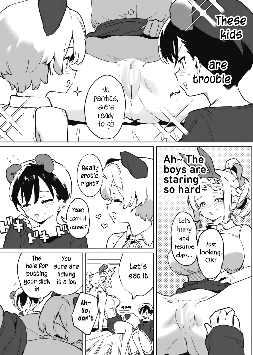Toire Sensei no Nikubenki Jugyou  | Professor Toilet's Meat Toilet Class page 4 full