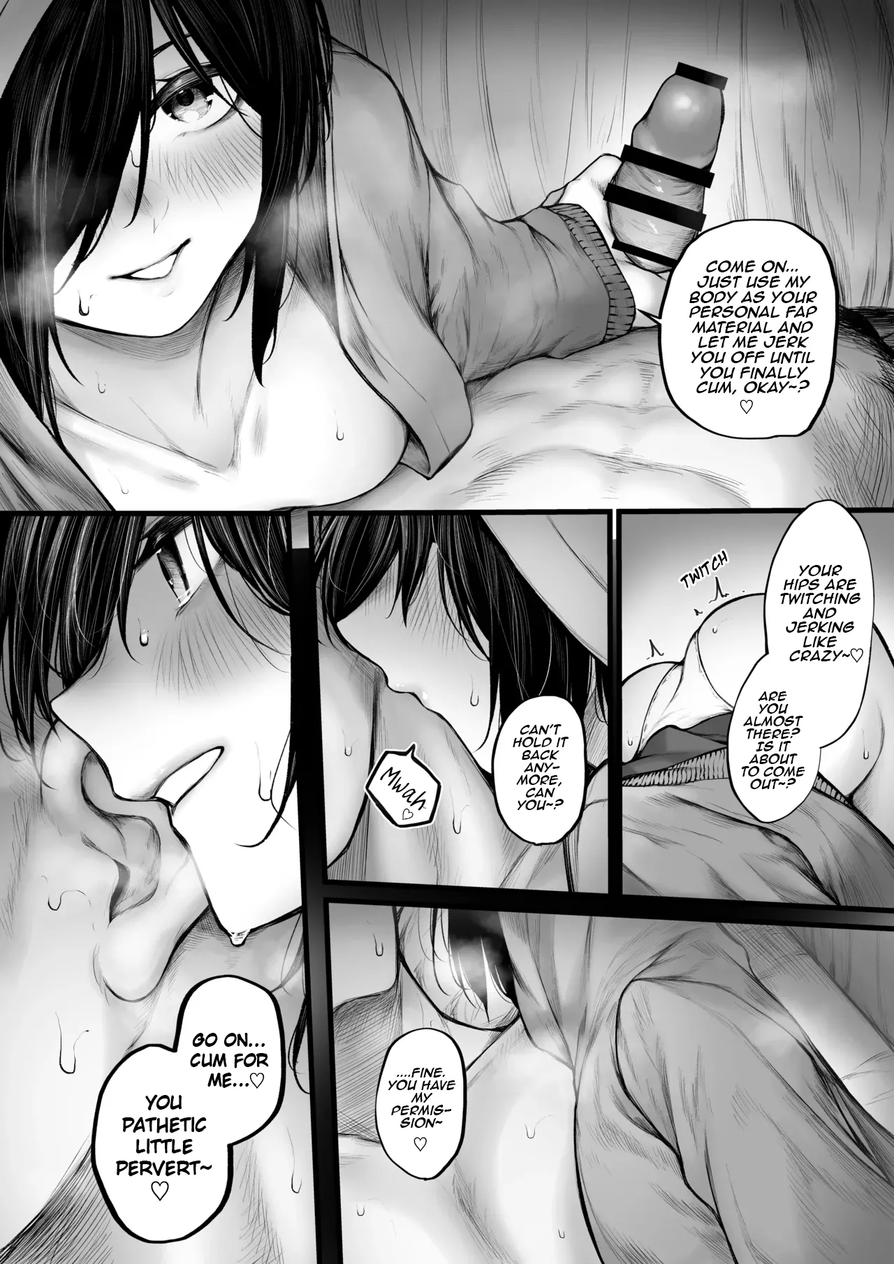The Time a Tomboy Jerked Me Off | Bokukko ga Nuite Kureru Hanashi page 7 full