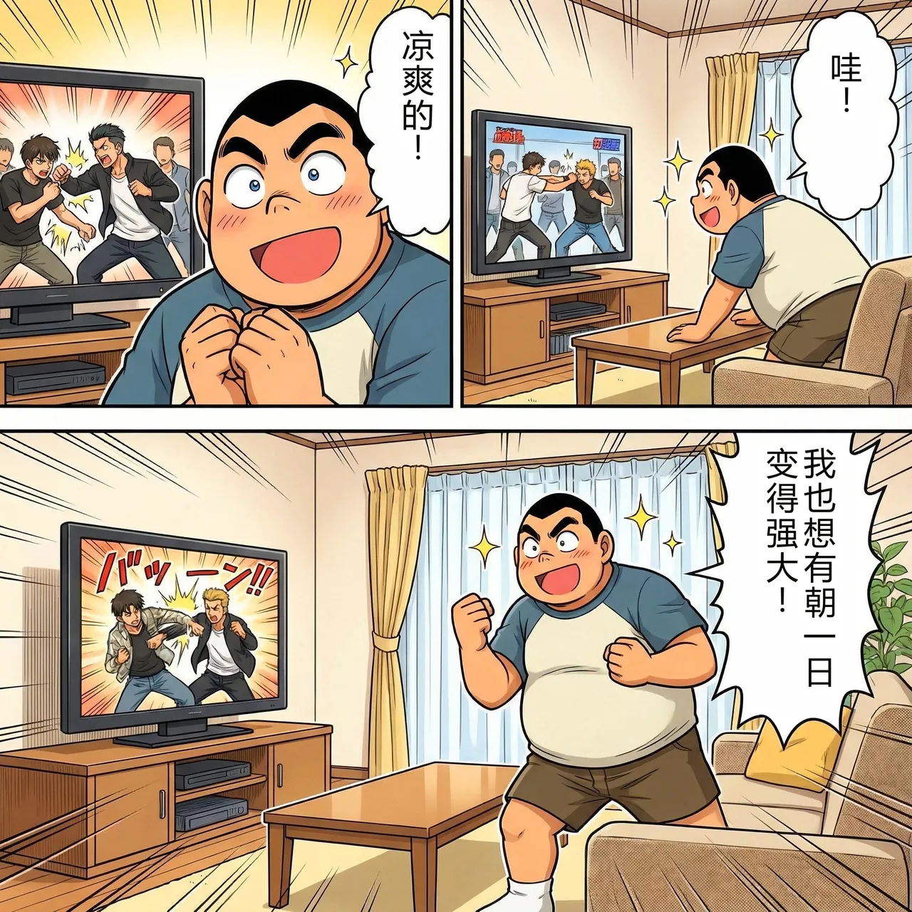 Gluttonous Kojima: The Black and White Doppelgänger page 1 full