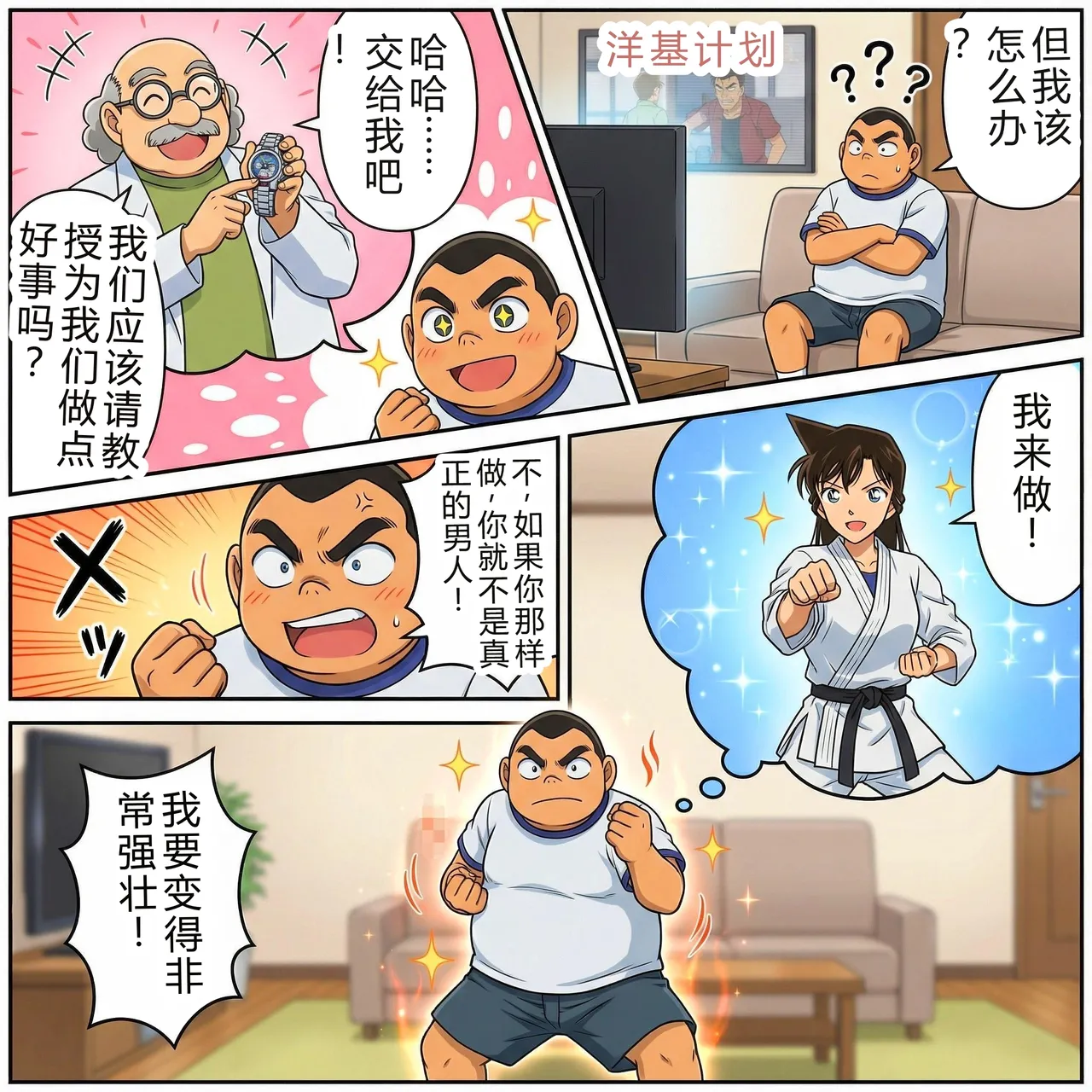 Gluttonous Kojima: The Black and White Doppelgänger page 2 full