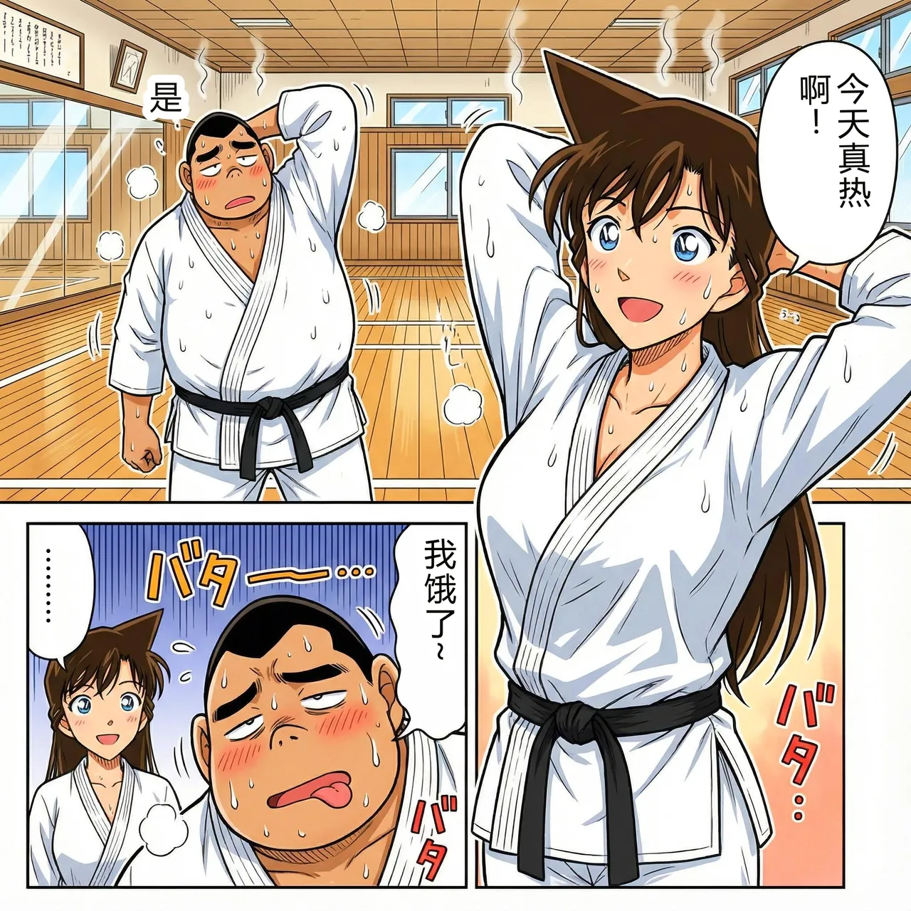 Gluttonous Kojima: The Black and White Doppelgänger page 6 full