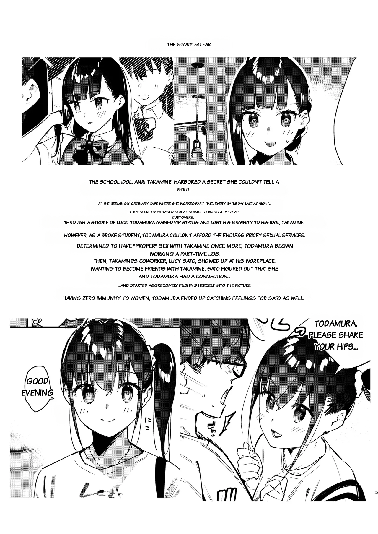 Suki na Ko no Beit Saki ga H na Service o Shiteiru 5  | My favorite girl's part-time job offers H services to regular customers 5 page 5 full