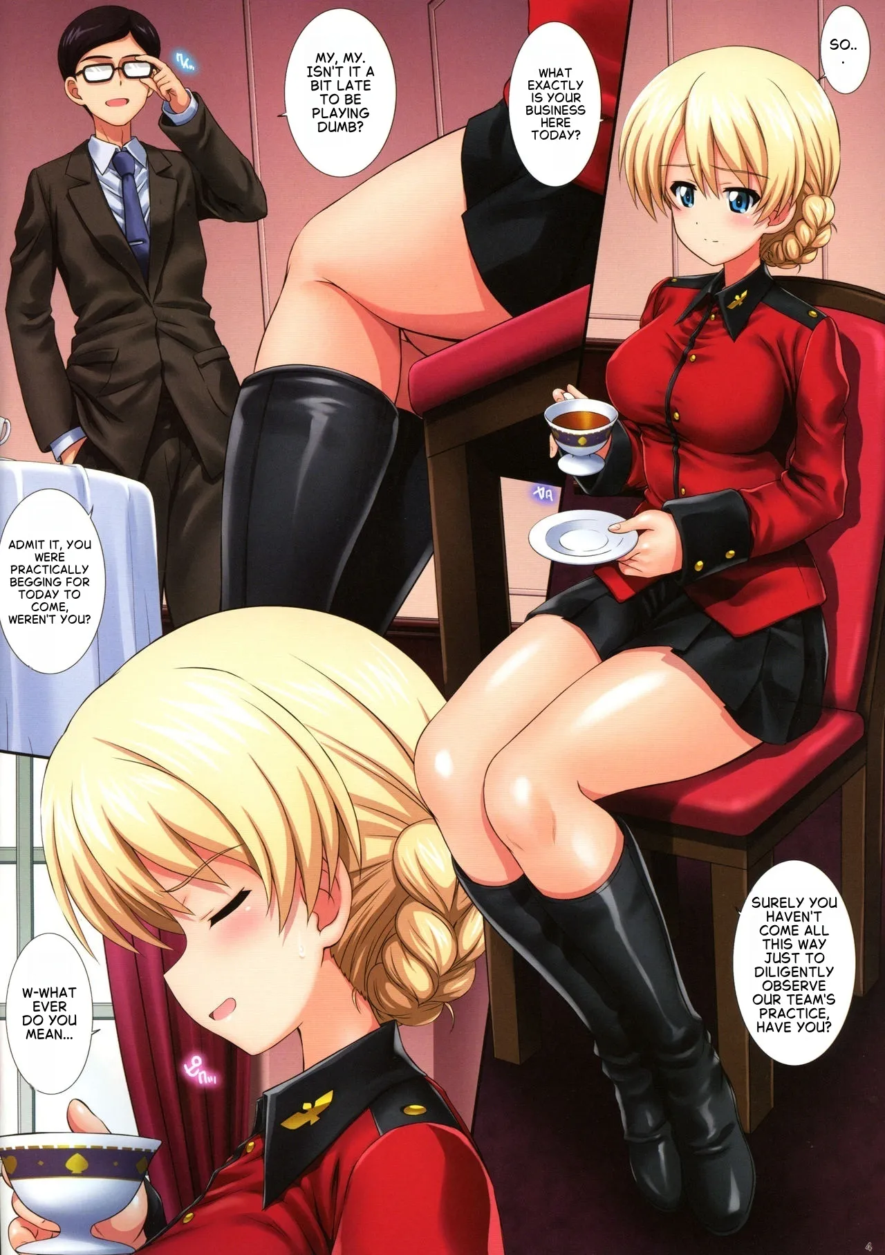 Gochuumon wa Koucha desu ka? 3 - Is the order a cup of tea? 3 page 4 full