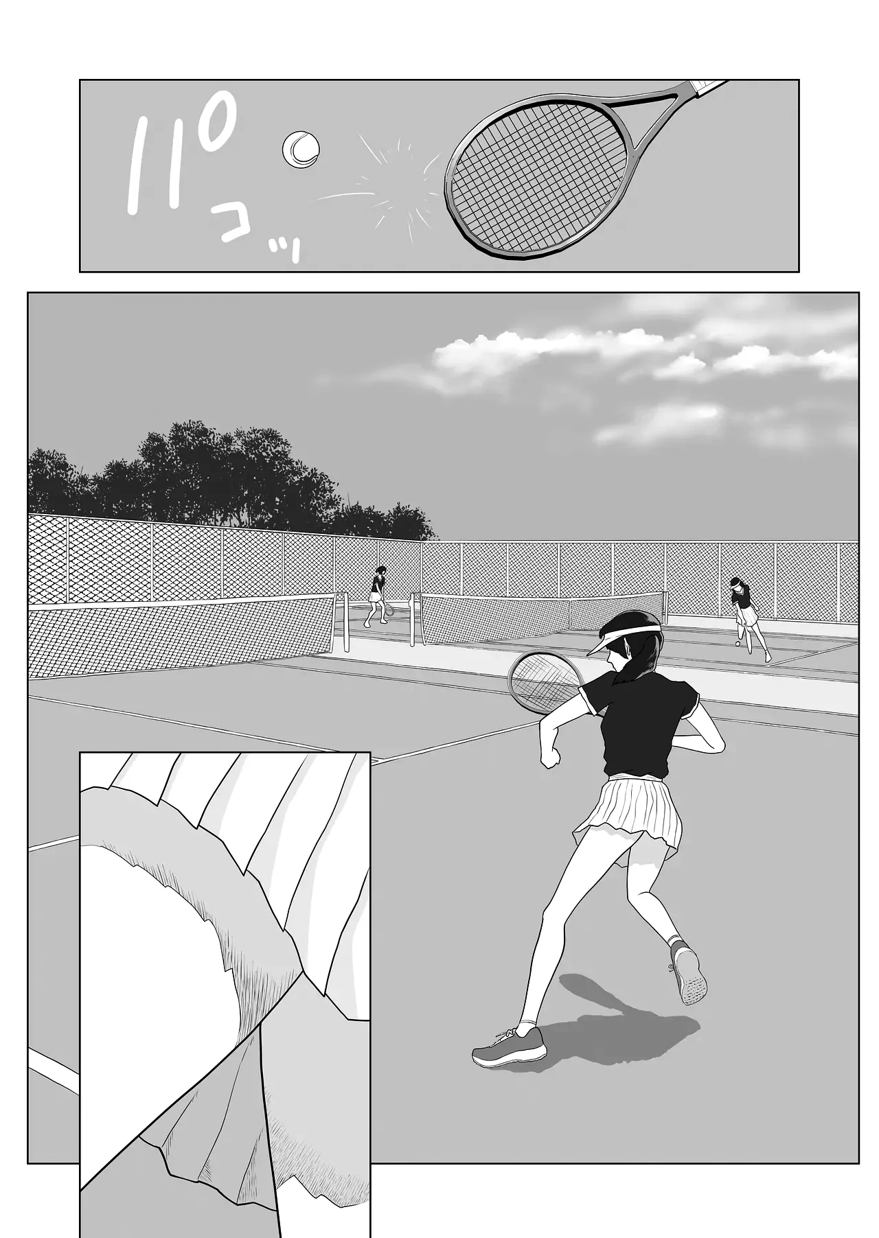 Onna to Futanari no Gakuen 3 Tennis-bu to Suiei-bu | Girls & Futanari Academy 3: The Tennis and Swimming Clubs page 3 full
