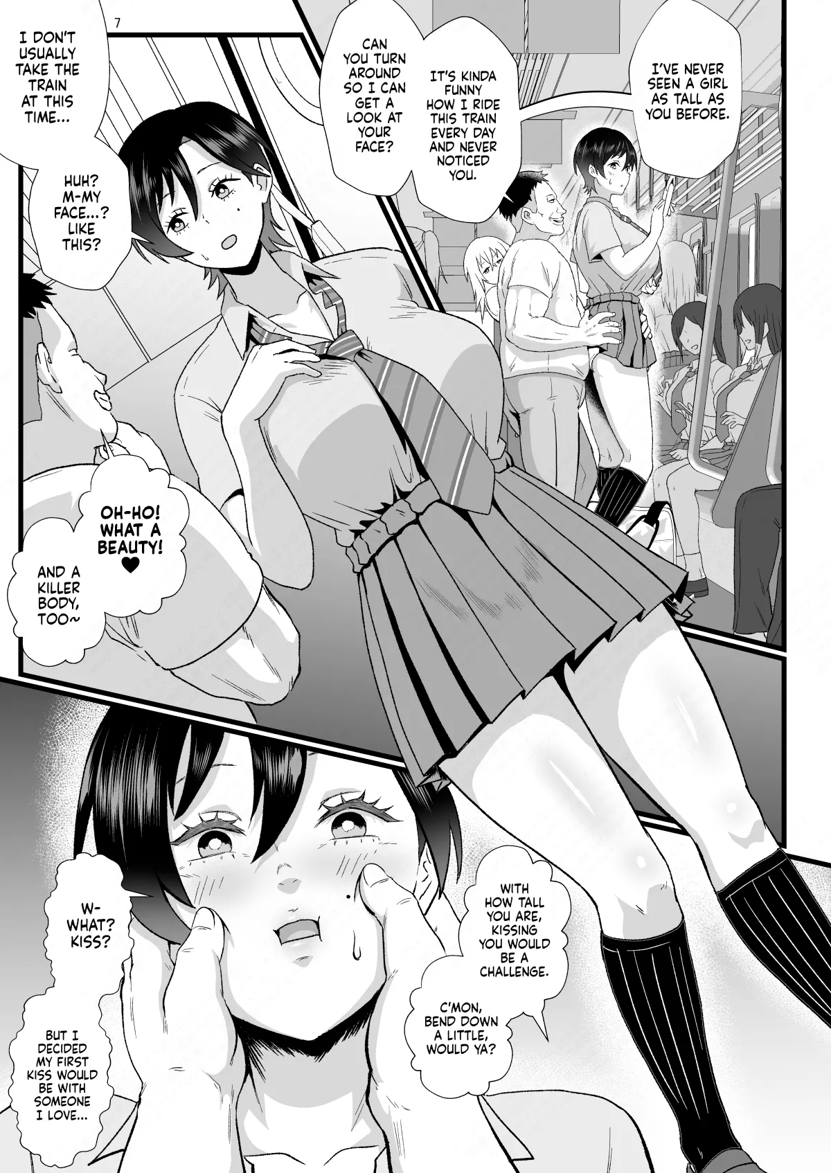 Tsuugaku Densha ni Arawareta Ninshiki Kaihen Oji-san 2 | The Perception-Altering Old Man Who Appeared on The Train to School 2 page 7 full