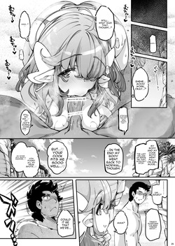 [Fujiya Honten (Thomas)] Quick Pull-Out, Tongue Kiss, and Mating With the Long-Breasted K-Cup Soft Elf at the Sea [Digital] [English] — page 24