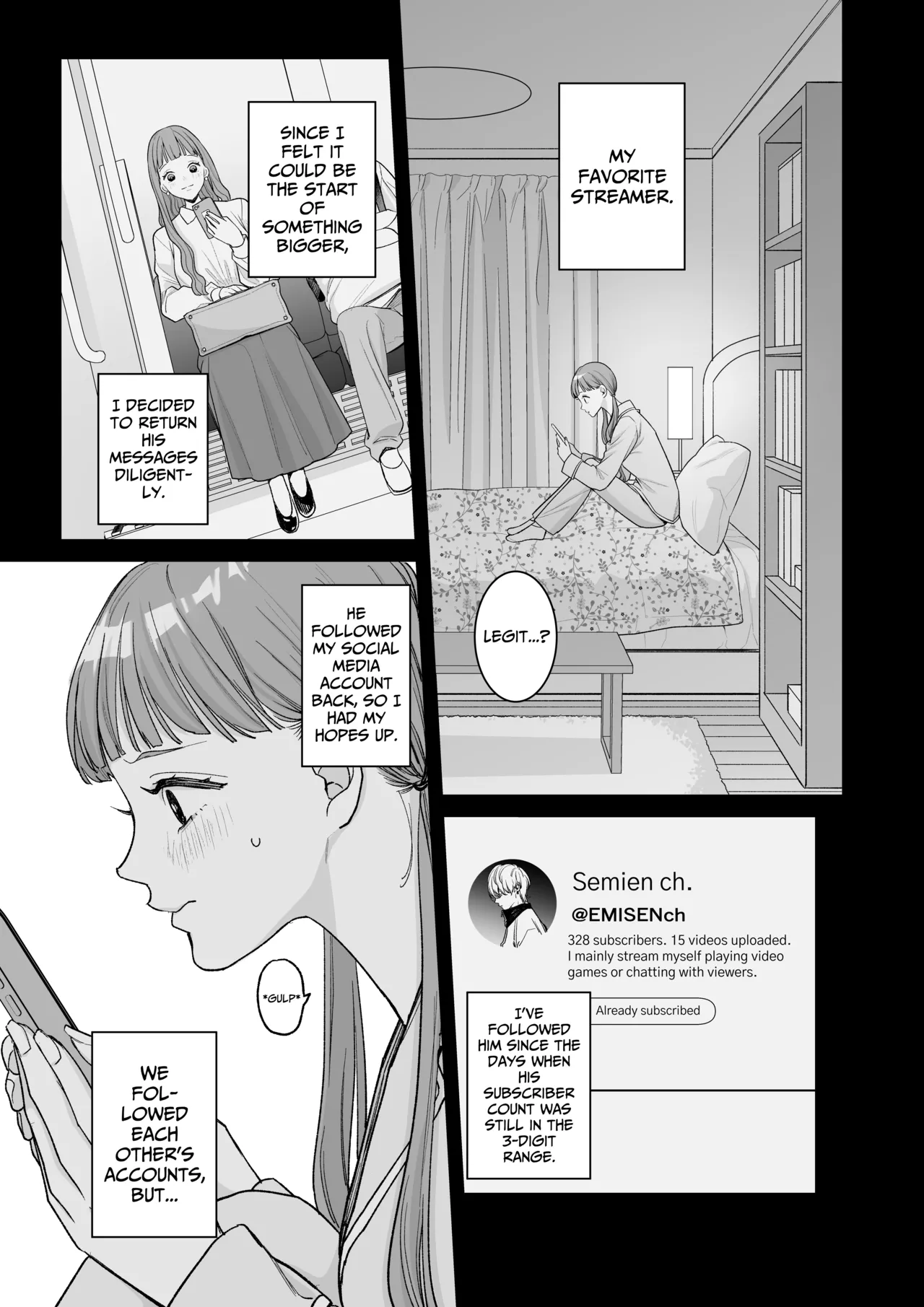 I cannot believe a Longtime Fan such as myself is getting my Clit Teased by my Fave... page 9 full