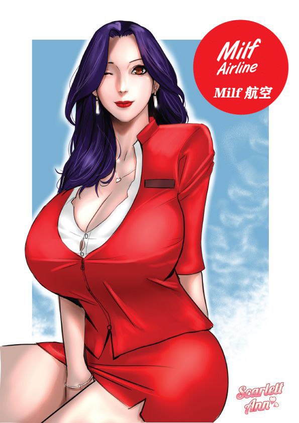 【淫乱的空姐妈妈】  Milf Airline 辣妈航空 1 page 1 full