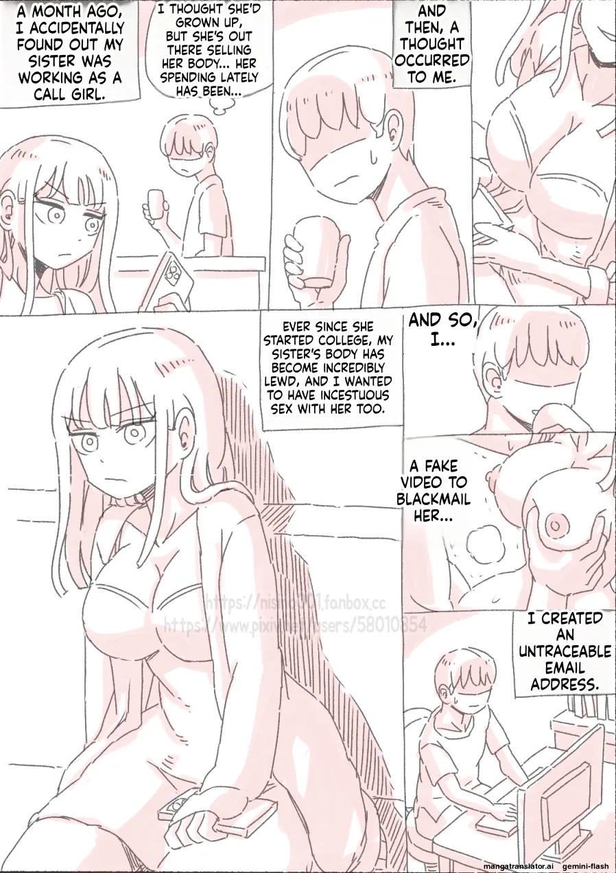 Filming a Video in the Early Morning with My Sister page 7 full