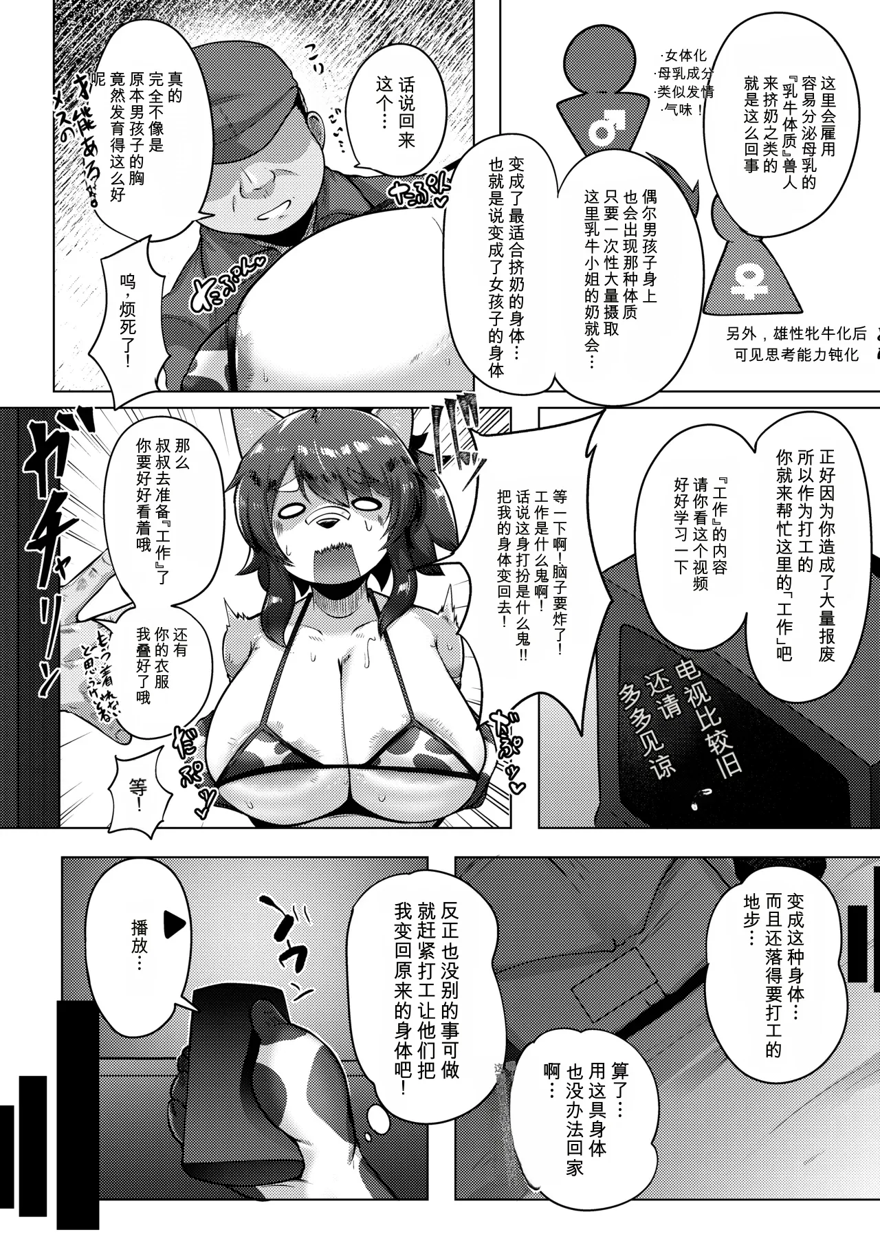 Milk Land e Youkoso! 2 - Welcome to The Milk Land! | 欢迎来到乳牛乐园2! page 7 full