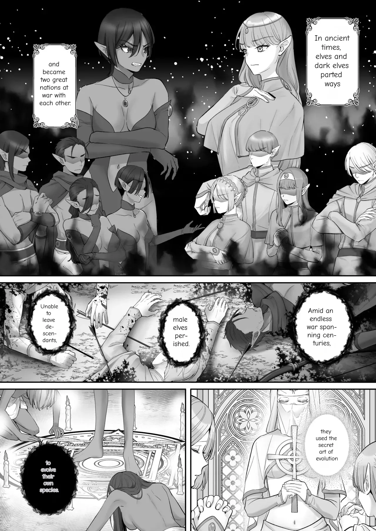The Fall of the Elves: Imprinting Lewd Marks on Elves and Turning Them into Lesbians page 2 full