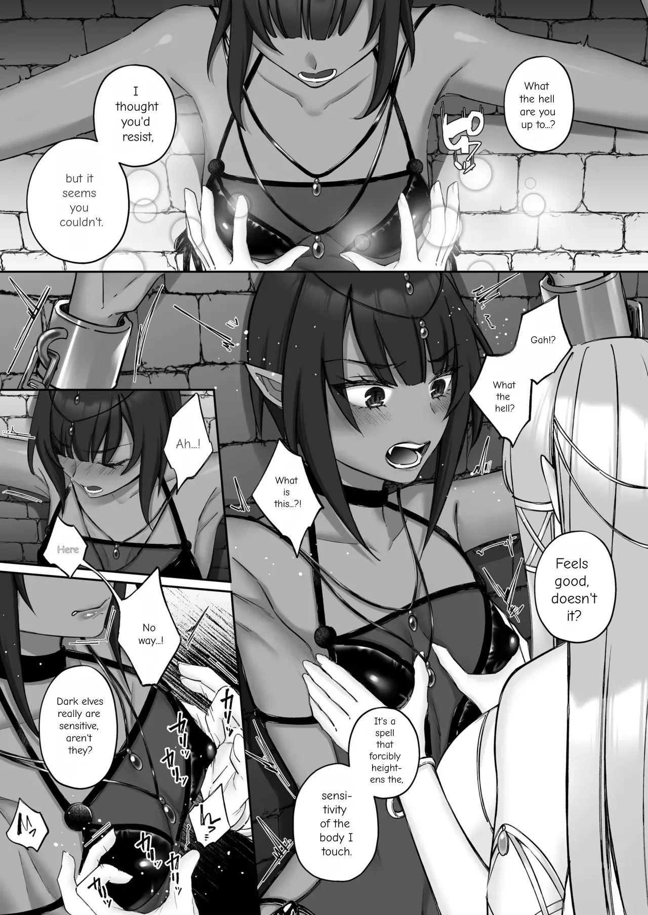 The Fall of the Elves: Imprinting Lewd Marks on Elves and Turning Them into Lesbians page 7 full
