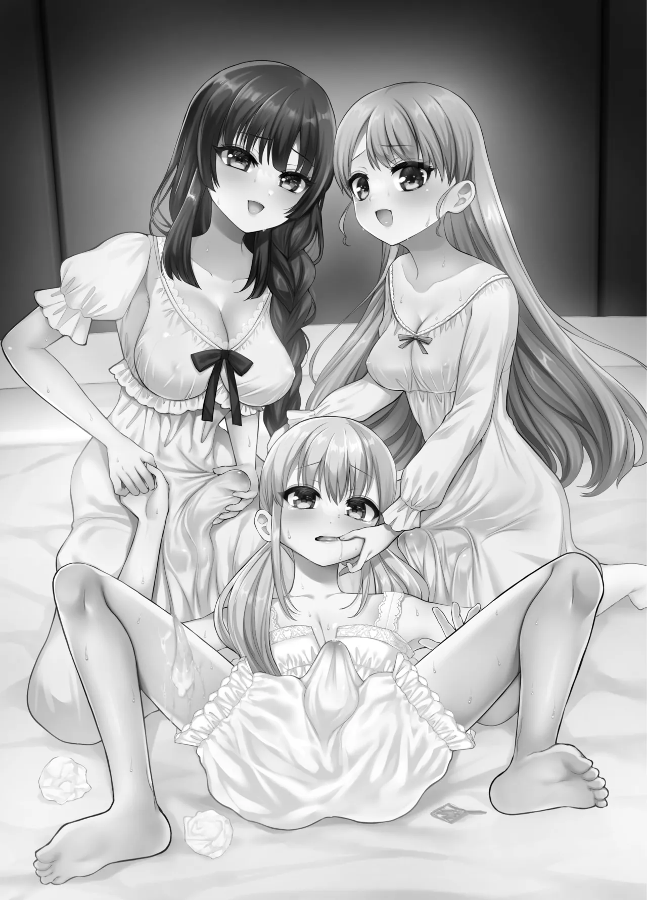 Yokubou Kaihou! Uzuku Shirushi de Afureru Honne! ~Futatsu no Netsu ni Tsutsumareru Yoru~ page 2 full