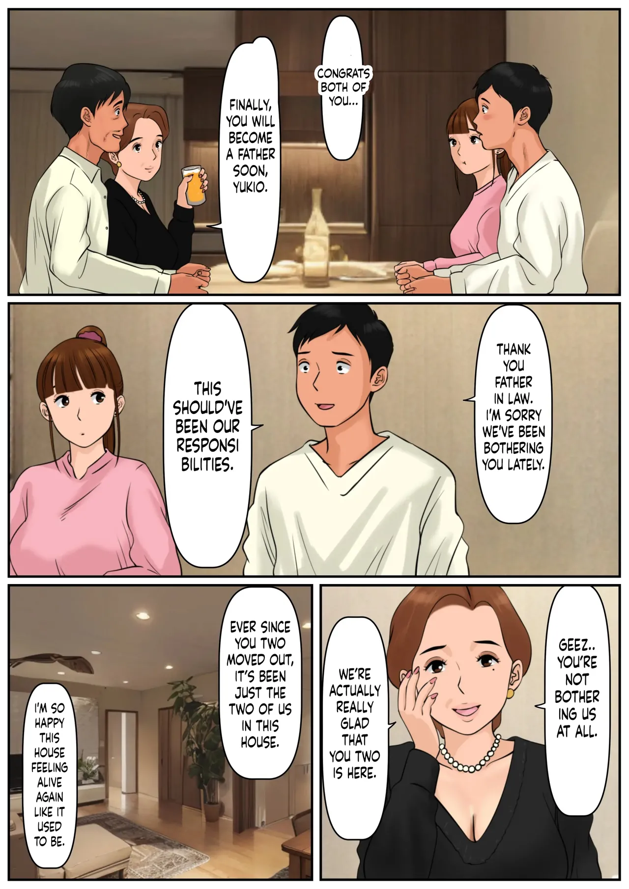 Couldn't Mother in law be "USED"? Oba-san ja Dame Kashira? page 4 full