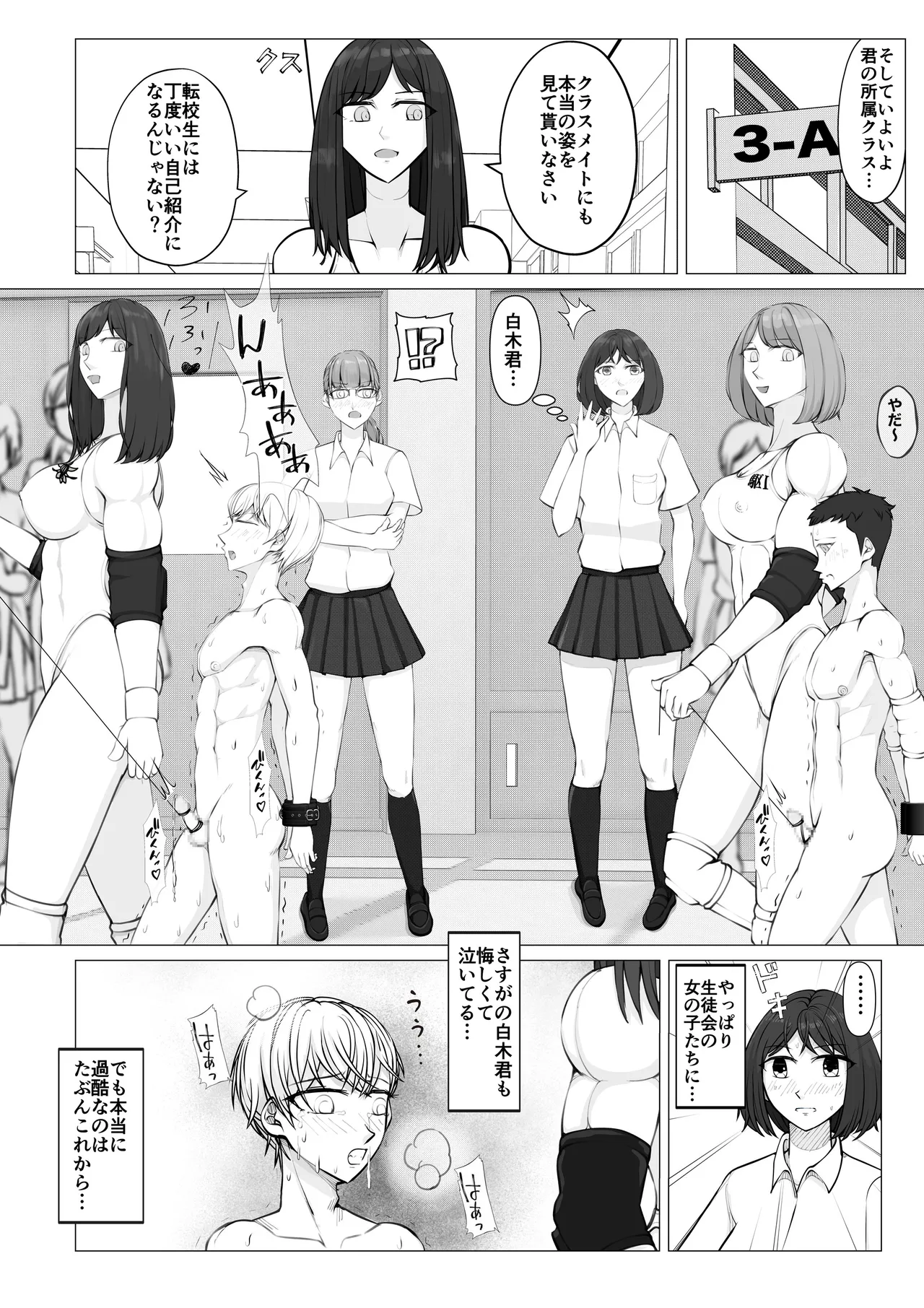 Houkago Onna Otoko Sensou 3 page 8 full