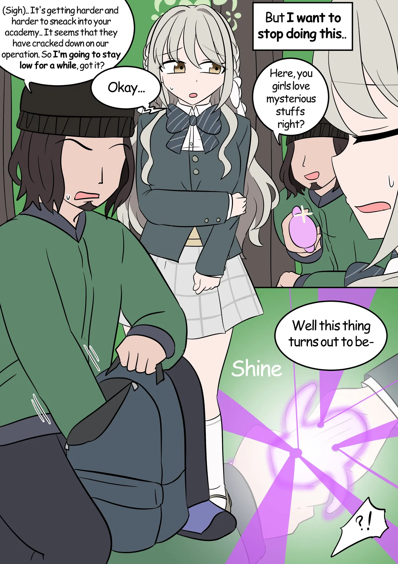 Wishing Haniwa page 1 full