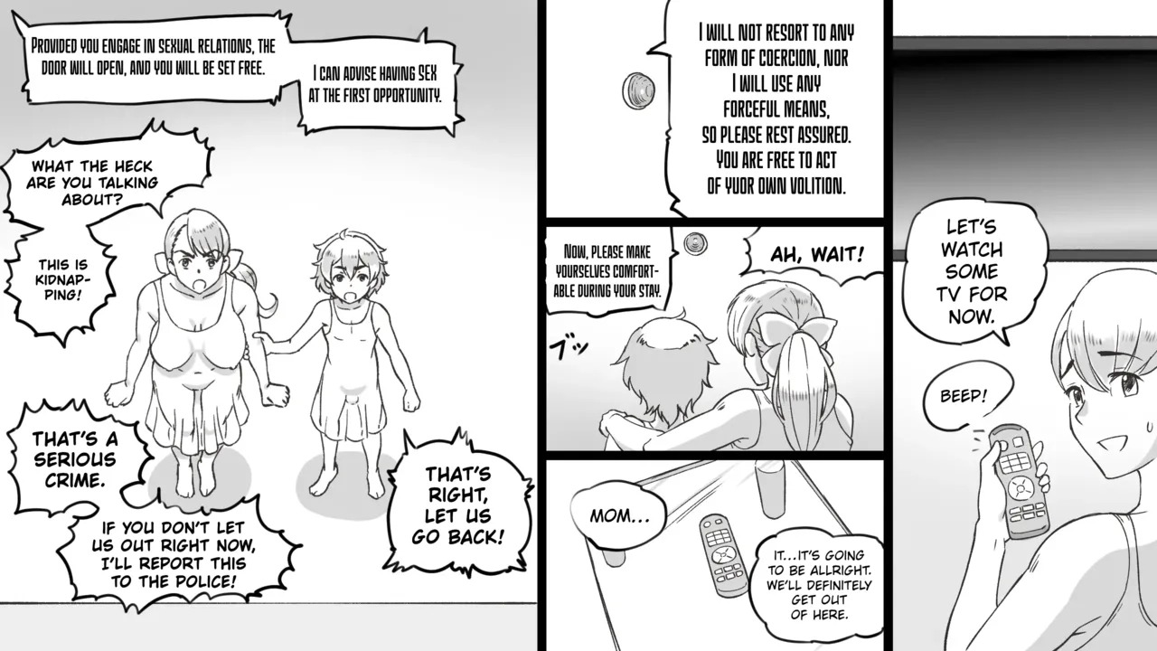Mama to Shinai to Derarenai Heya | The Room I Can't Escape Unless I Do It With Mommy page 10 full