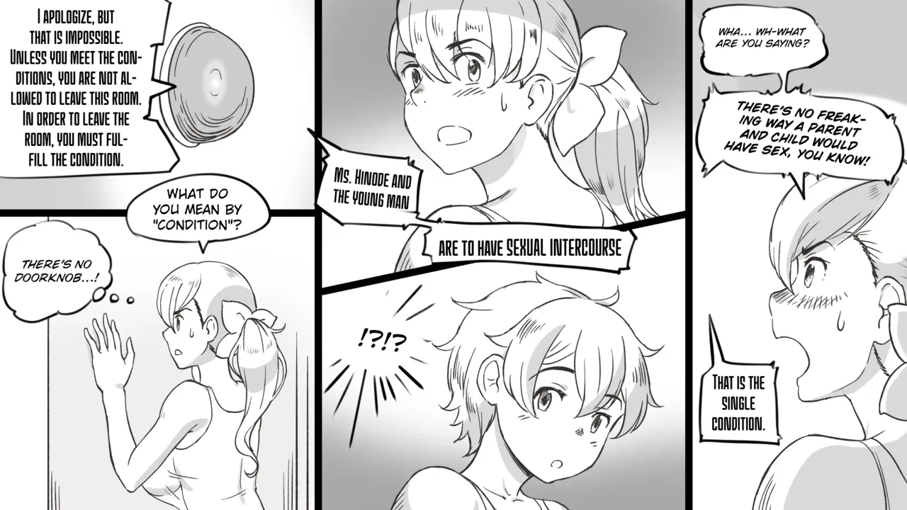 Mama to Shinai to Derarenai Heya | The Room I Can't Escape Unless I Do It With Mommy page 9 full
