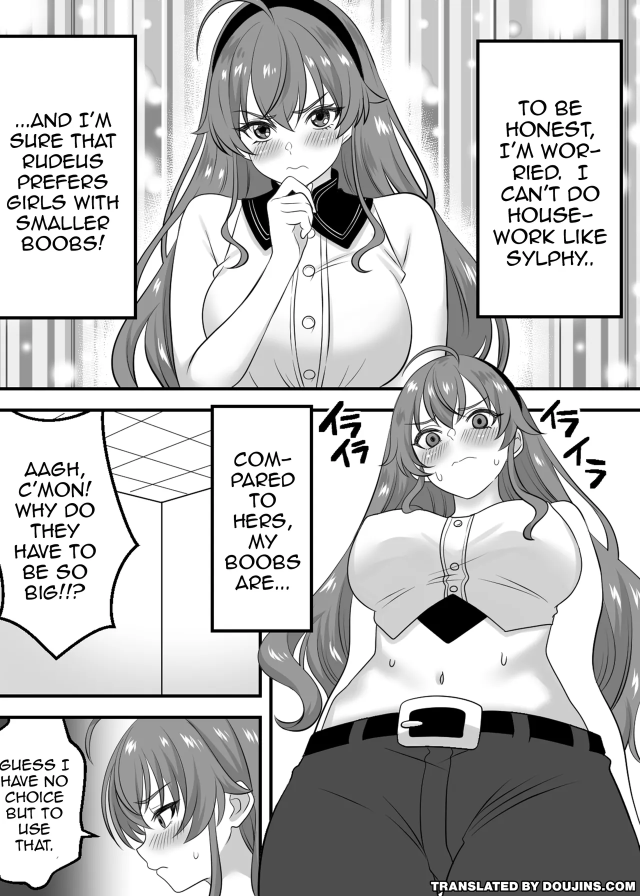 Zecchou Tensei Isekai Ittara Eris to Biyaku de Kando 500-bai no Chikubi Iki / Climax Reincarnation - After I Reincarnated In Another World I Gave Eris An Aphrodisiac And Made Her Cum From Her 500x More Sensitive Nipples page 2 full