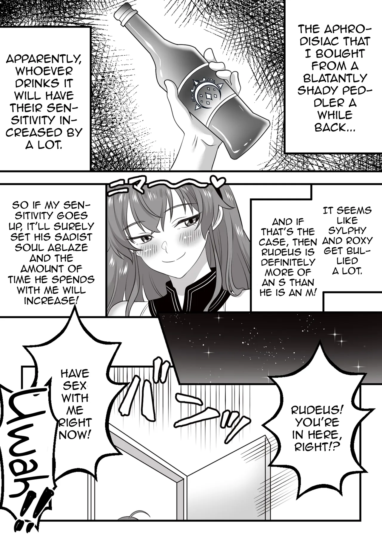 Zecchou Tensei Isekai Ittara Eris to Biyaku de Kando 500-bai no Chikubi Iki / Climax Reincarnation - After I Reincarnated In Another World I Gave Eris An Aphrodisiac And Made Her Cum From Her 500x More Sensitive Nipples page 3 full