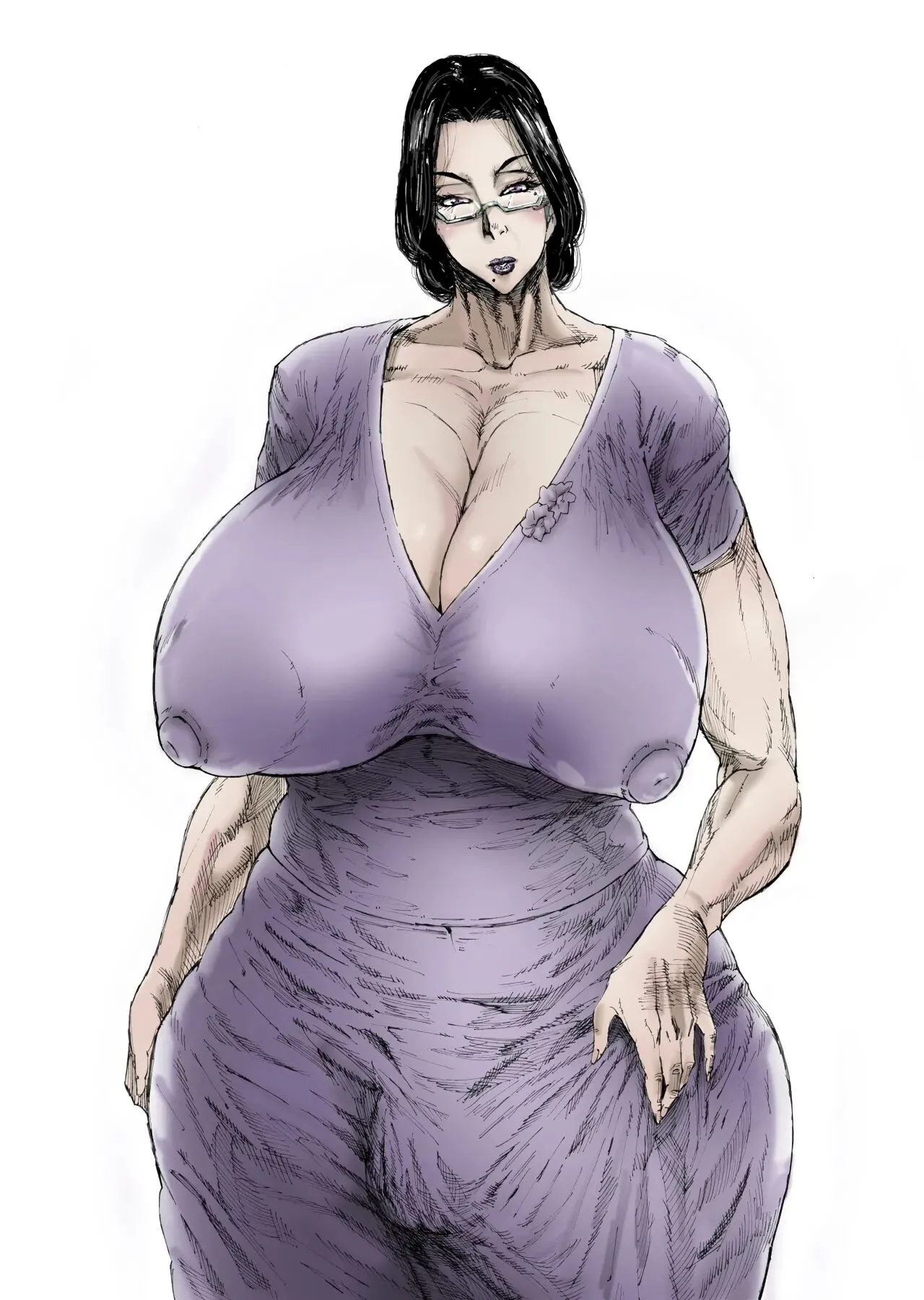 This mature woman is the P●A president, the mother of a son who underwent female body transformation, and also a futanari. page 1 full