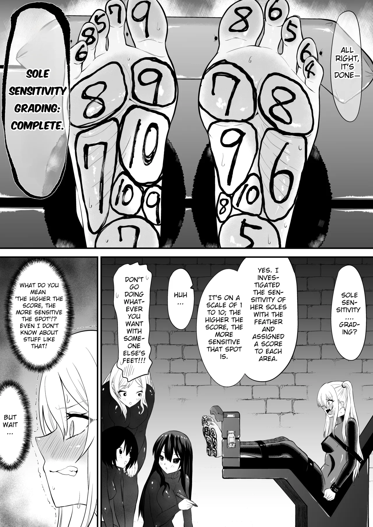 Spy Girl Sole Tickling & Endless Orgasm Training page 9 full