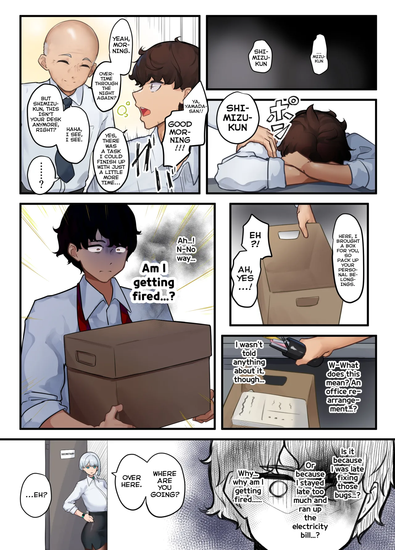 Sore wa Shachou Meirei Desu ka? | Is That A President's Order? page 6 full