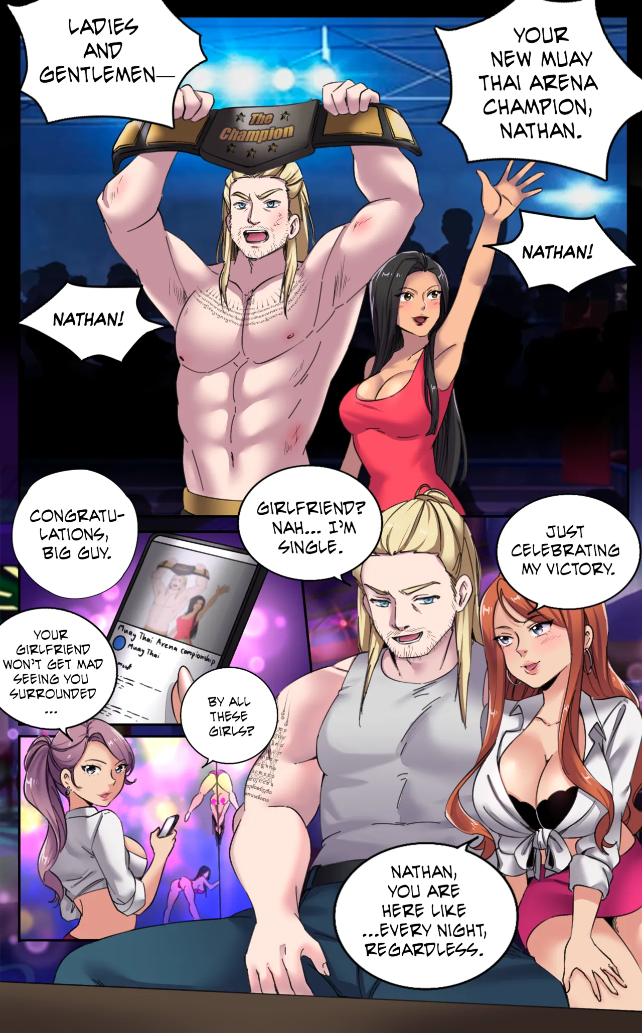 Girlfriend Revenge Special: The Heel page 4 full