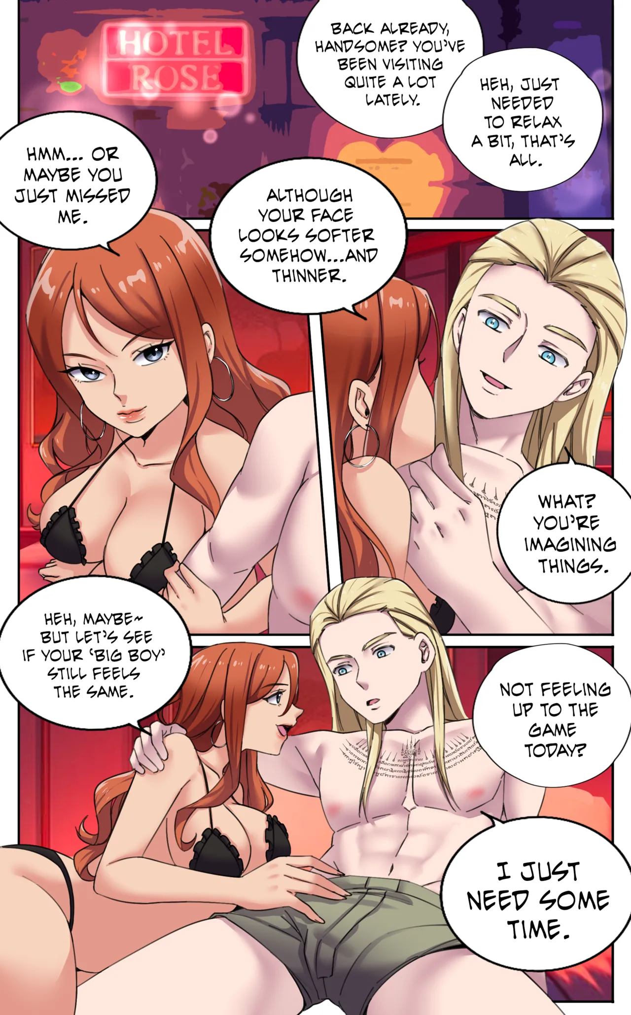 Girlfriend Revenge Special: The Heel page 7 full