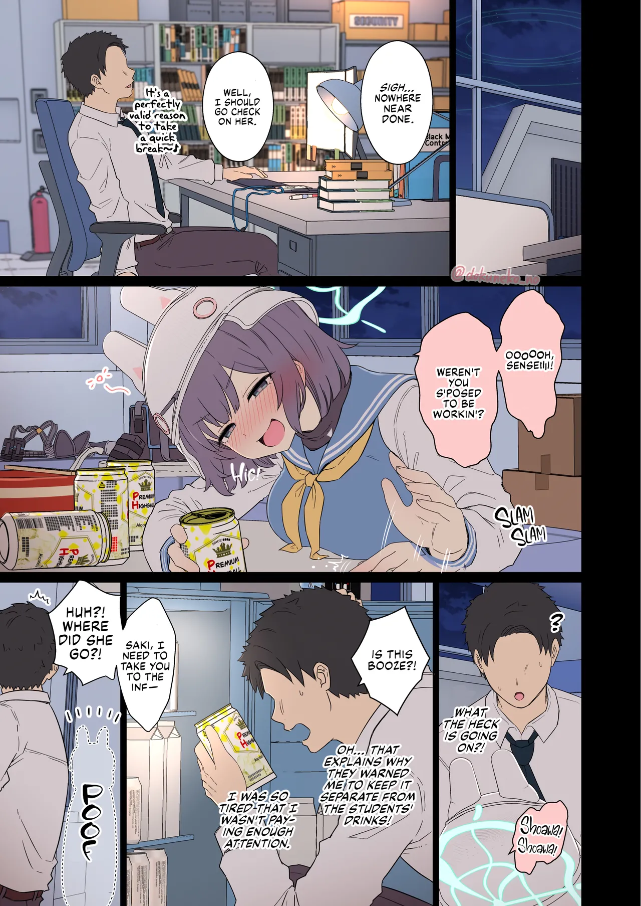 Sorai Saki ni Warui Koto o Suru Hanashi  | Sorai Saki Has a Very Bad Night page 4 full