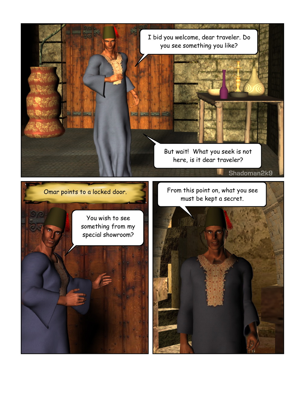 Omar's Den of Slaves page 3 full