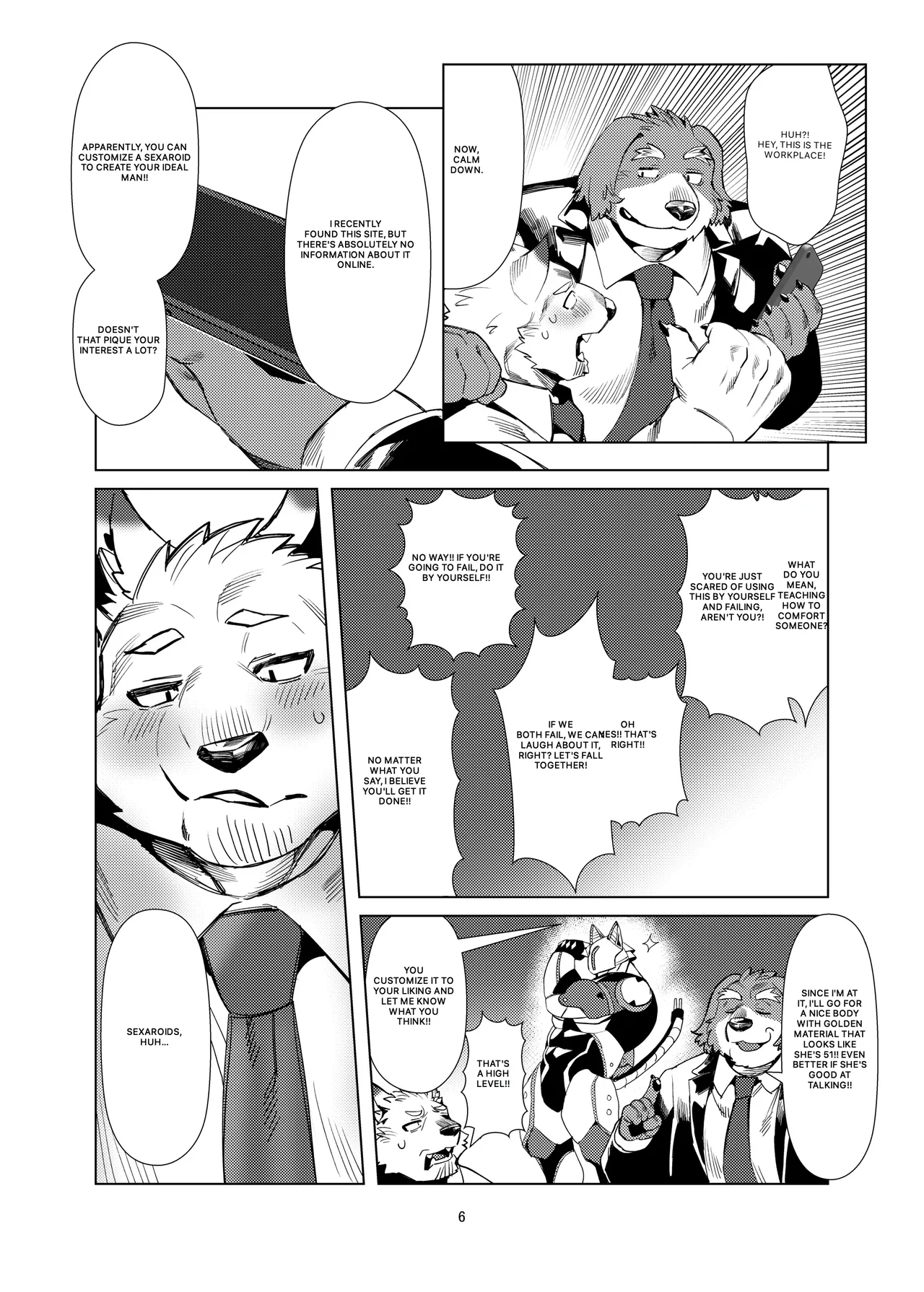 Manaka-san the Sexaroid page 5 full