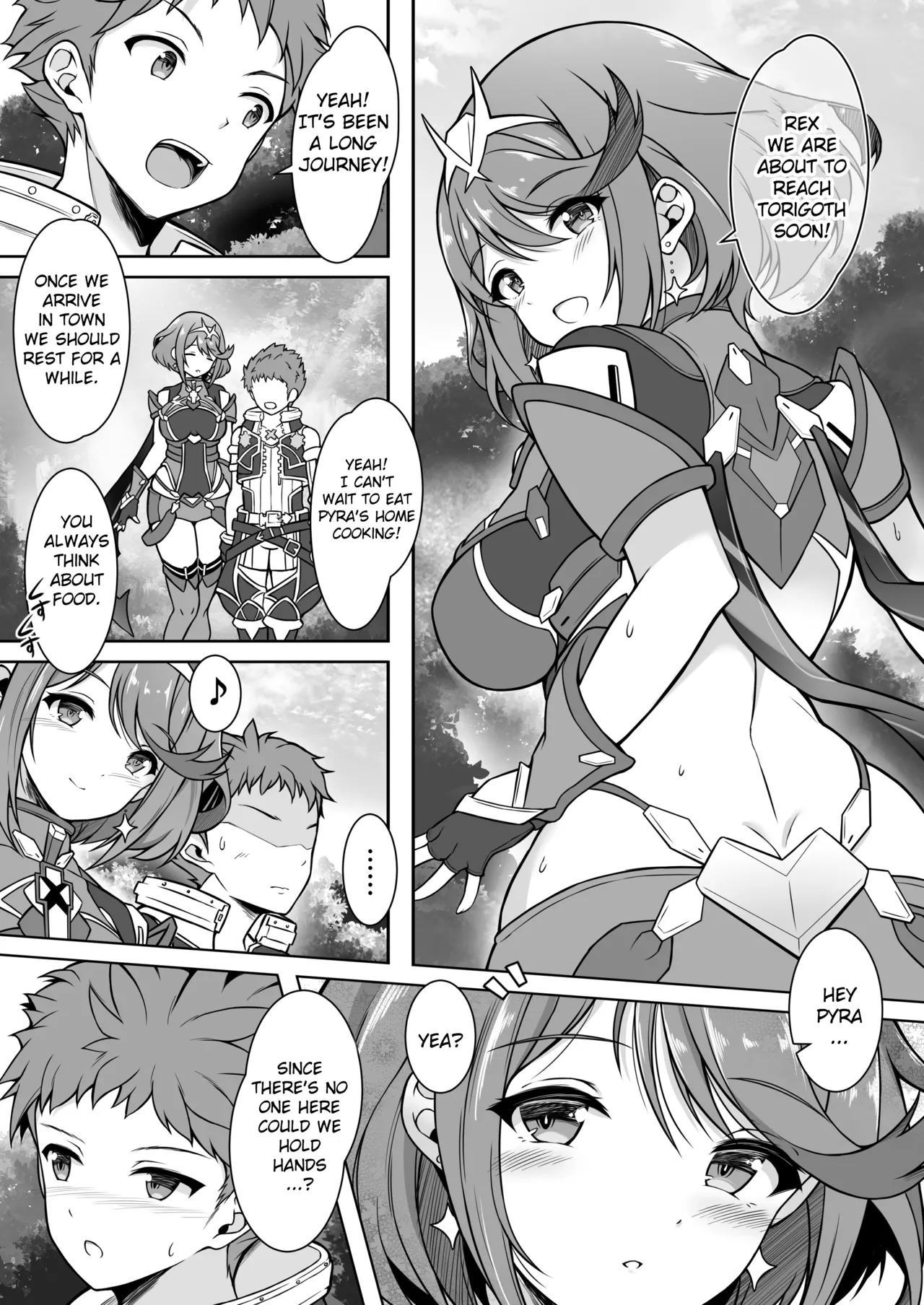 Homura to Ichinichijuu H Shimakuru Hon |  A Book About Having Sex With Pyra All Day page 3 full