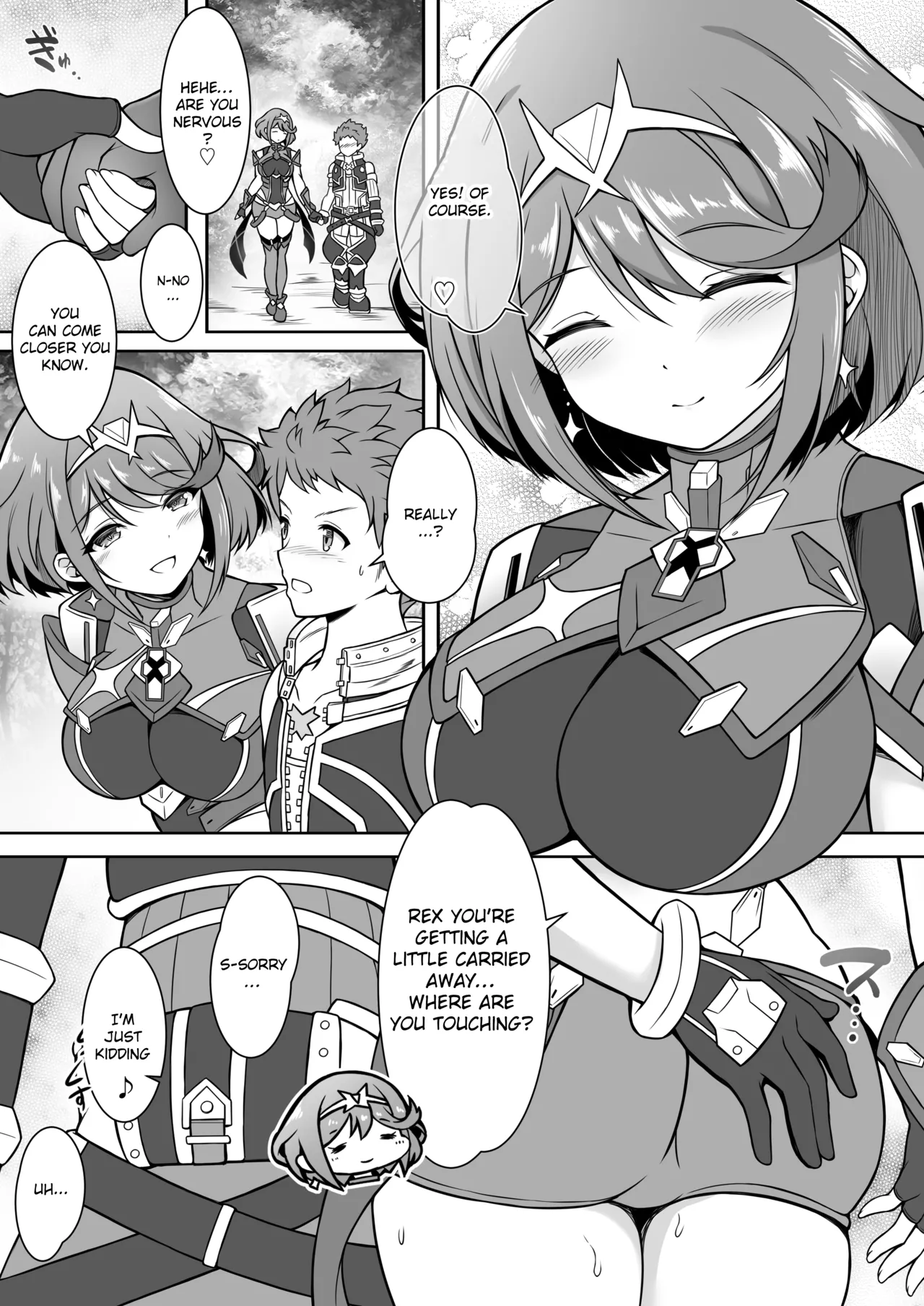 Homura to Ichinichijuu H Shimakuru Hon |  A Book About Having Sex With Pyra All Day page 4 full