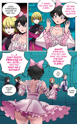[MeowWithMe & Milda007] Female Clothing Vaporization of Shame — page 14