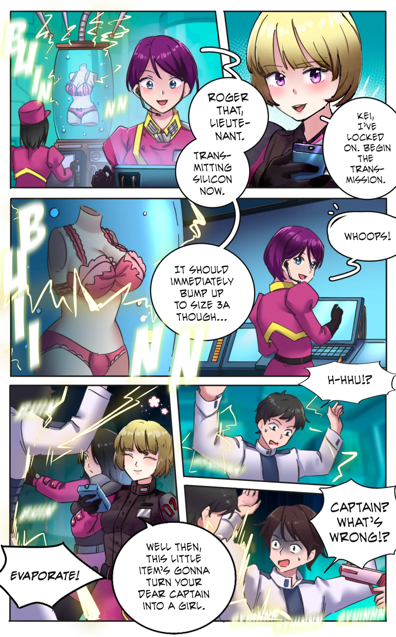 Female Clothing Vaporization of Shame page 5 full