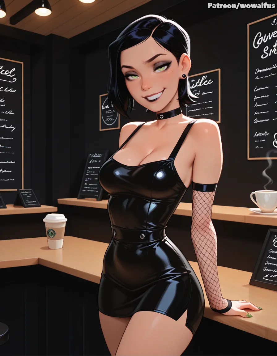 Gwen the Goth barksta by Wowaifus page 2 full