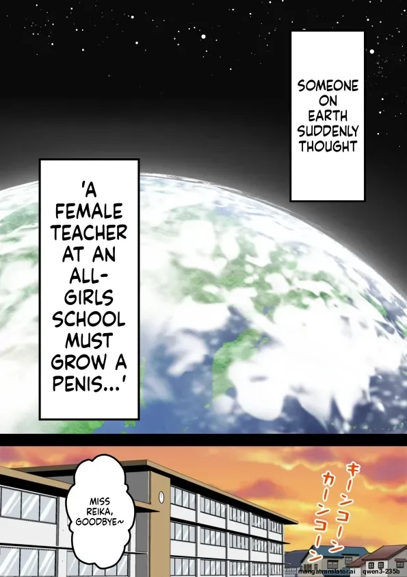 Joshikou no Futanari Kyoushi, ga Chinpo de Gakkyu Houkai page 3 full