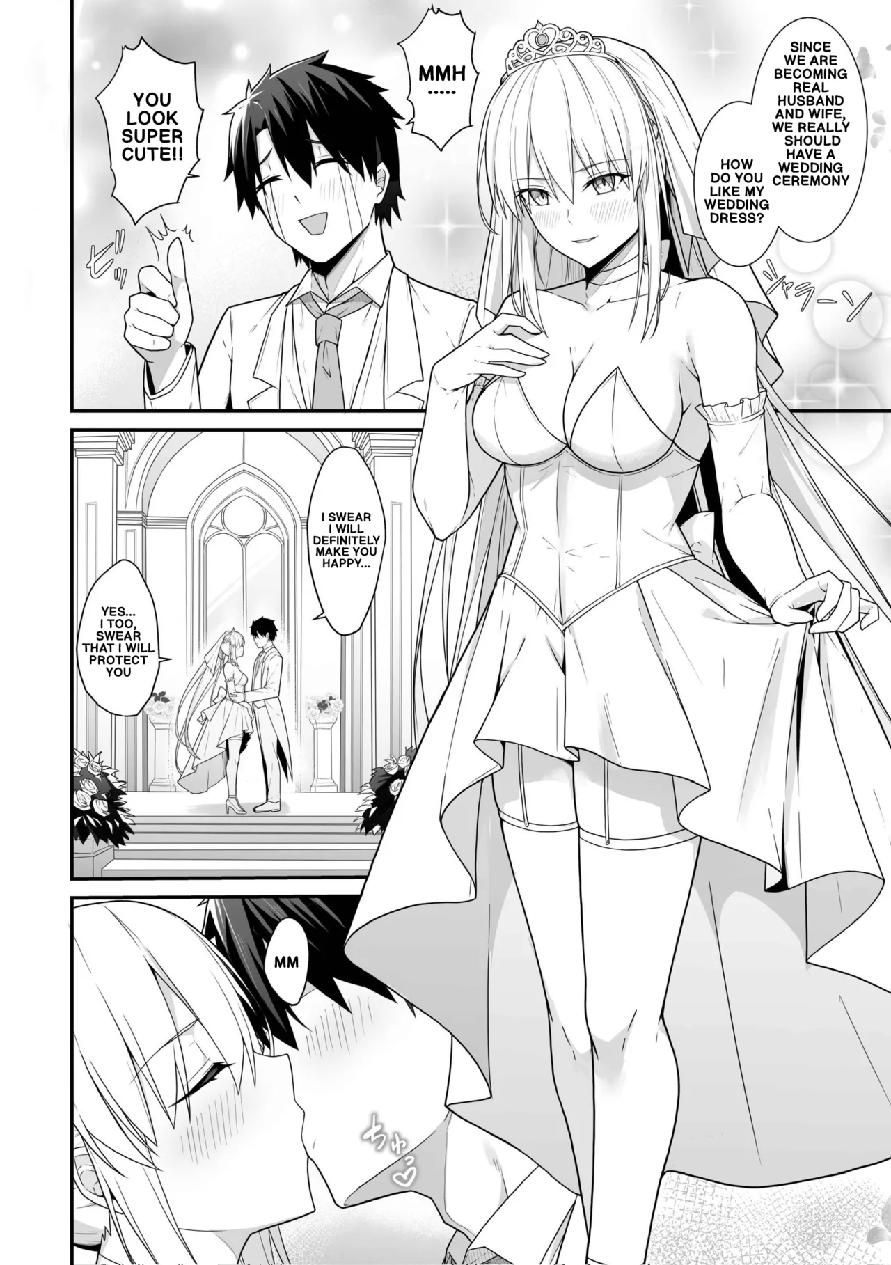 Morgan Heika to Shinkon Shoya | Wedding Night with Her Majesty the Queen Morgan page 3 full
