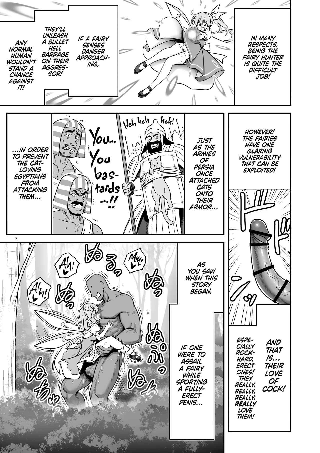 SEX Saikyou Yousei to Yousei Hunter Ojisan | The Sex-Incarnate Fairy & The Fairy Hunter Oji-san page 7 full