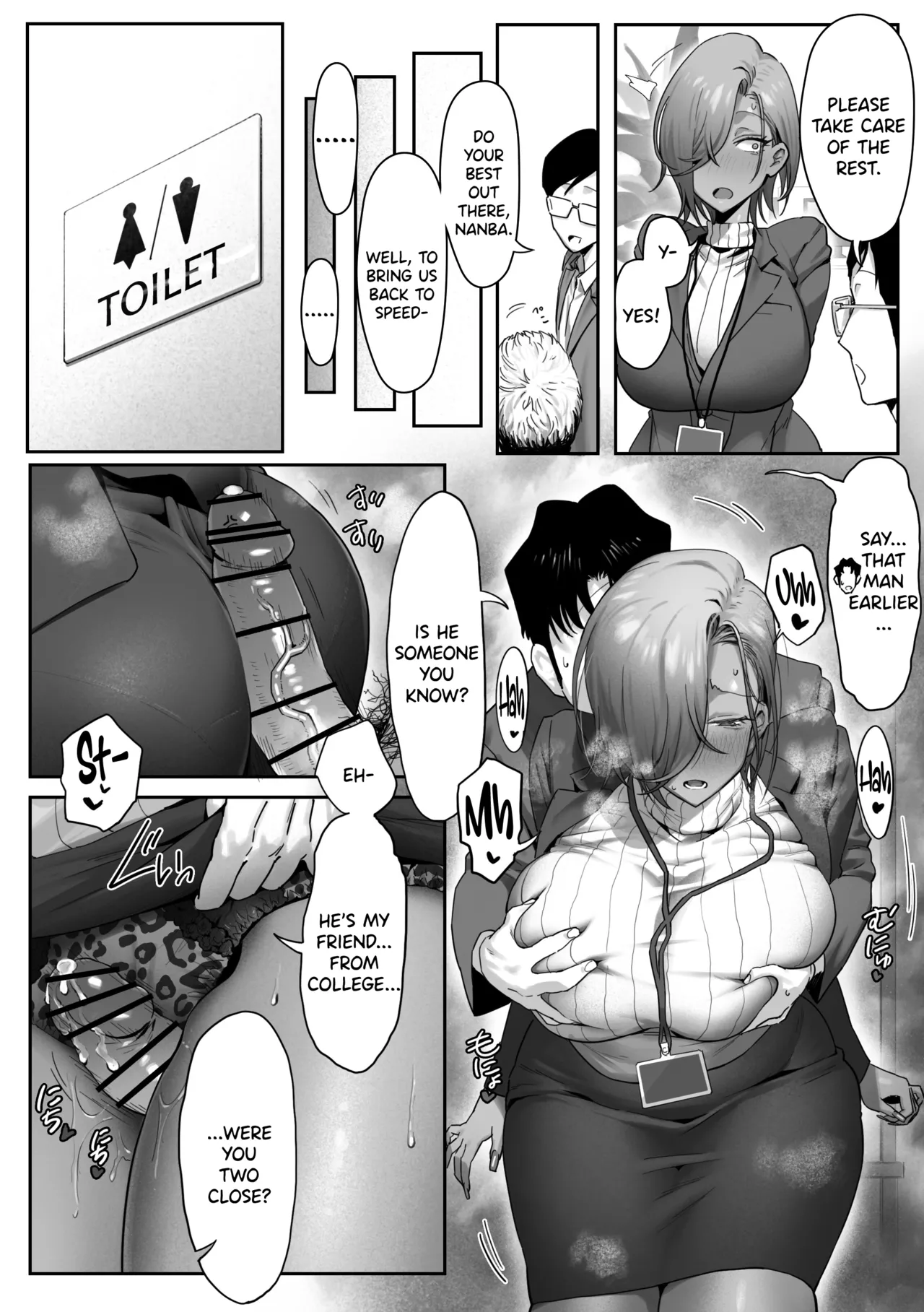 Onna Gal Joushi to Furin suru Hanashi 4 | Having an Affair with My Blonde Bombshell Boss – Part 4 page 7 full