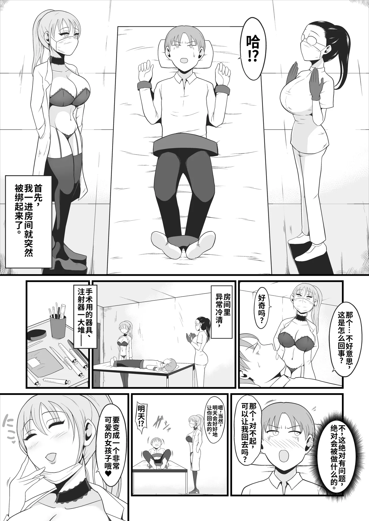 【TS Kairaku Ochi】Ore Ga Atashi Ni Natta Hi ~Chō Riaru VR De Mesu-ka Echi Echi Tsuitaiken ~ | 我变成女人的那一天~超逼真VR女性化体验~ page 3 full