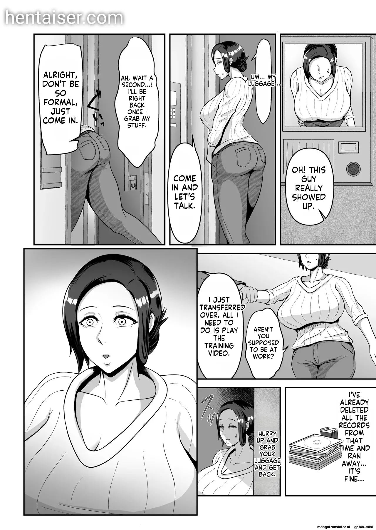 Okaa-san, modosaremashita page 4 full