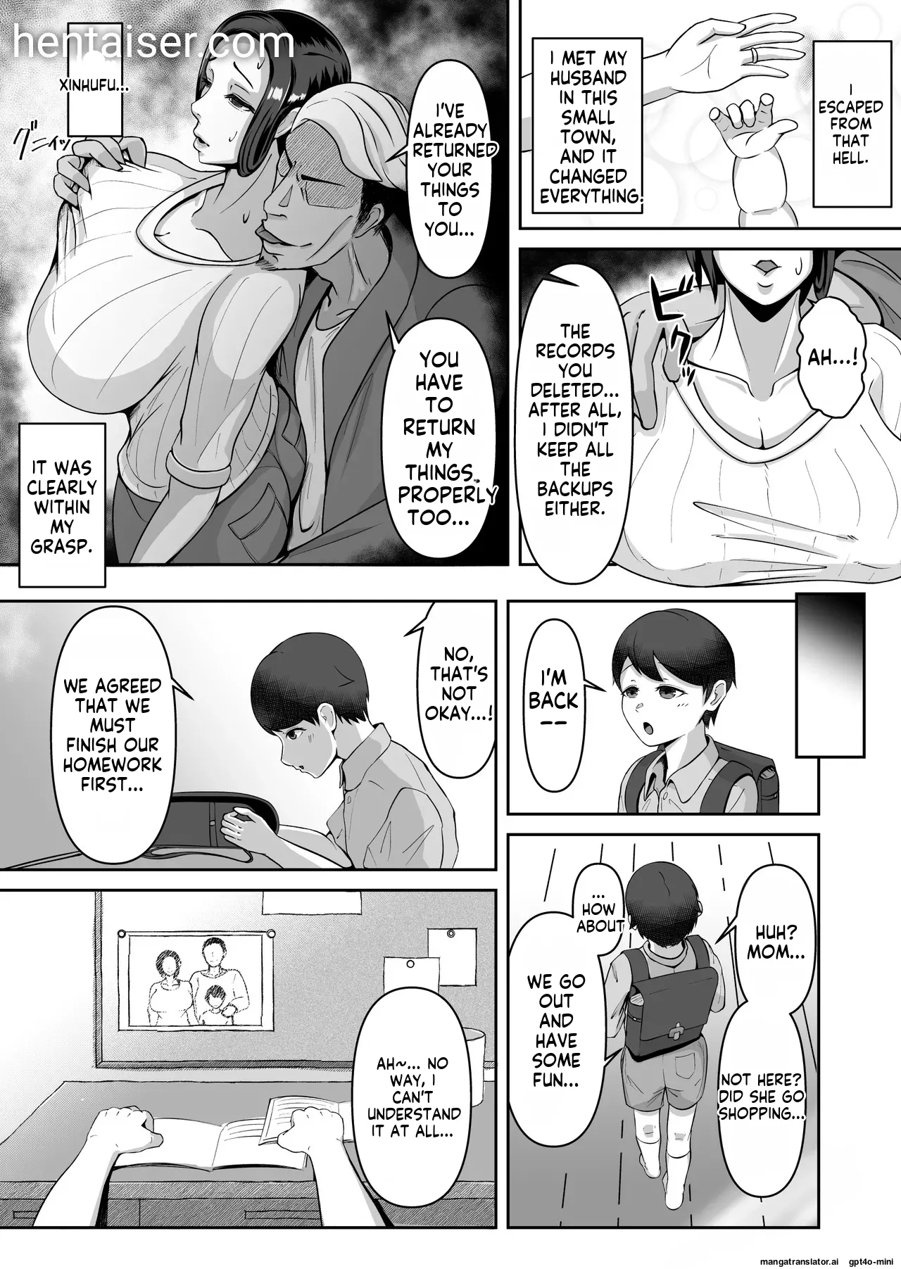 Okaa-san, modosaremashita page 7 full